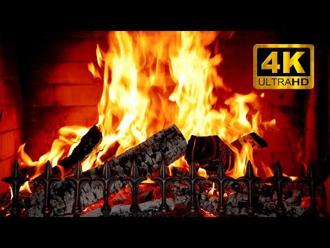 🔥 Gemütlicher Weihnachtskamin in 4K (12 Stunden Ambiente)