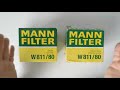 Как отличить настоящий фильтр MANN W811/80 от поддельного