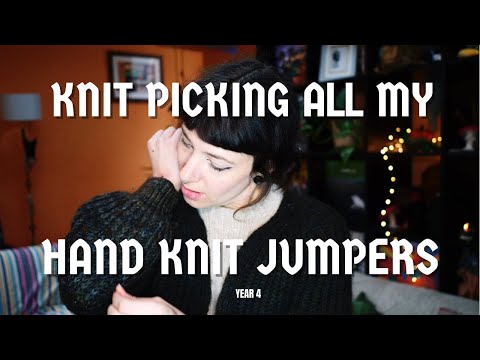 A Hand Knit Jumper & Cardigan Review | 4 Years of knitting | How they've lasted & changes I'd make