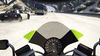 Moto Vlogging in Modded GTA 5