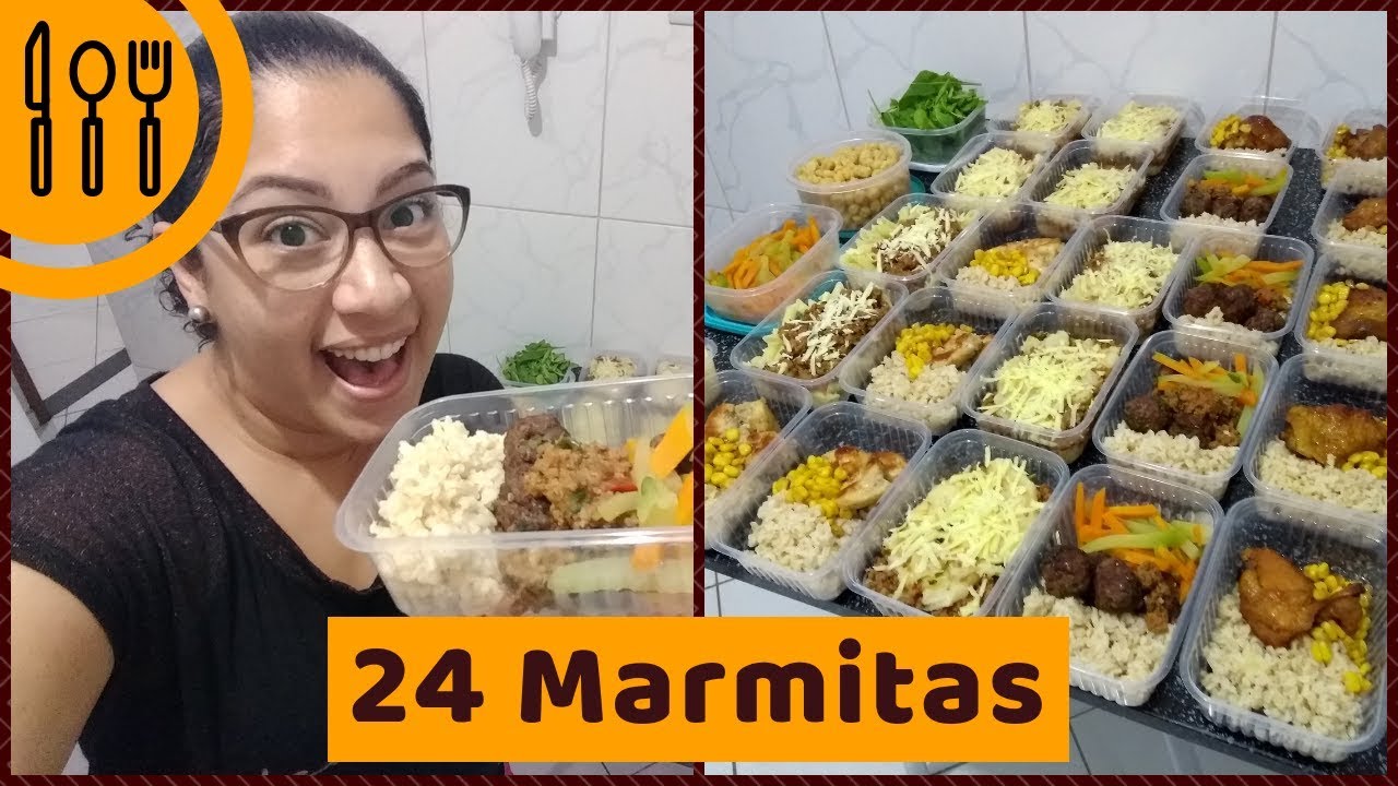 COMO FAZER E CONGELAR 24 MARMITAS PRÁTICAS E GOSTOSAS - VLOG - Simplifique com Dani Brito
