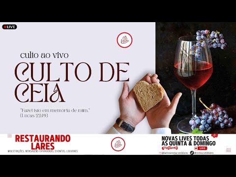 #LIVE - CULTO DE CEIA - 02/11/2025 - Igreja Batista Restaurando Lares