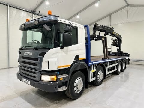 YJ11 CVT - Scania P360 8x4 Day Cab Brick Grab | Law Truck Centre UK