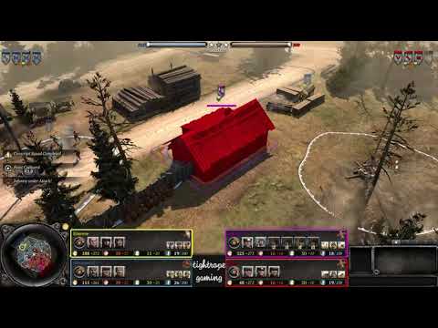 COH2 2v2 Etiennie (US) & ohmygod321 (SU) vs yooska (OH) & Boph (OH)