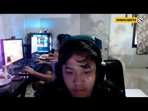 Execration's reaction after beating Fnatic - Dota 2