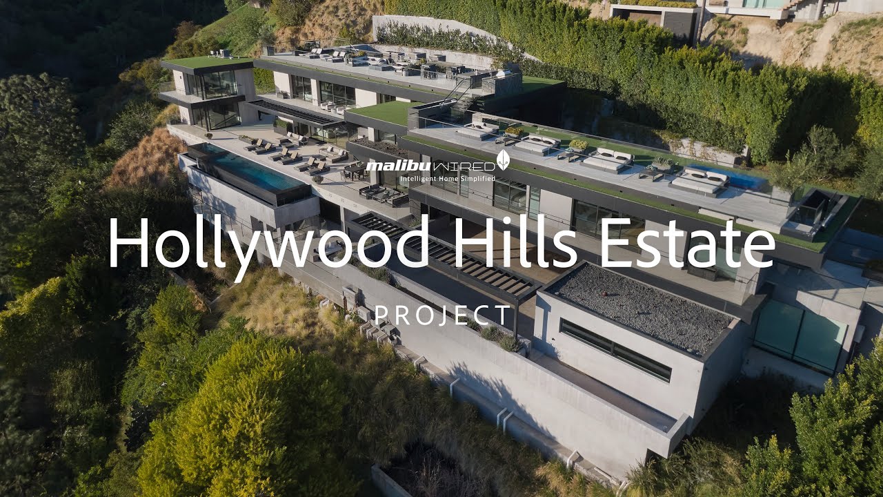 Hollywood Hills Smart Home Upgrade / Malibu Wired Client Story