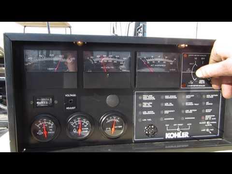 30 KW Standby Generator Set Kohler Natural Gas 120 / 240V 3 Phase