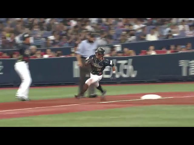 【3回裏】西野も走る走る!! バファローズ・安達 勝ち越しタイムリー!! 2016/7/29 Bs-L