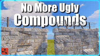 How to Place Compound Walls Without the Mess in Rust!