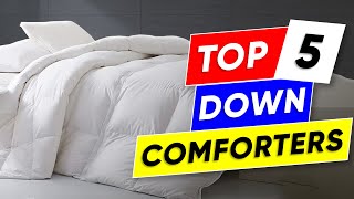 Top 5 Down Comforters in 2023 👌
