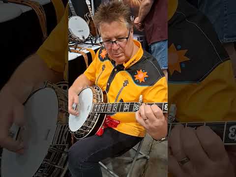 Ned Luberecki playing Capek Nedski Top Tension and Trevin Nelson with Capek Allegoria Gold Banjo