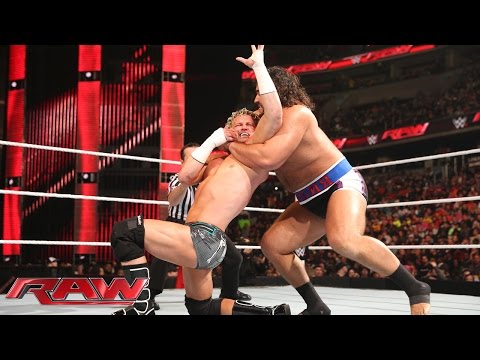 Dolph Ziggler vs. Rusev – Champion vs. Champion Match: Raw, December 29, 2014