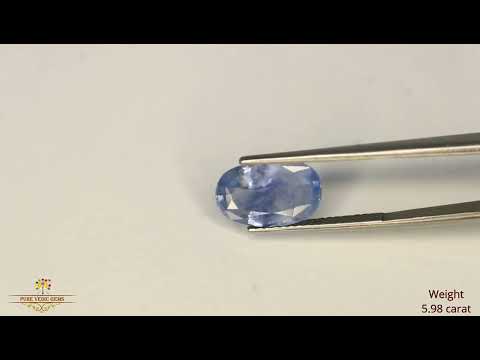 Blue Sapphire 5.98ct. (Super Premium) video