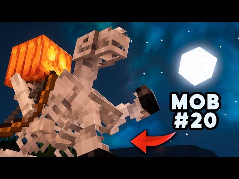 Capturamos os MOBS MAIS RAROS do Minecraft!