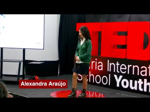 How We Are Taught to Hate Our Bodies | Alexandra Araújo | TEDxLeiria International School Youth