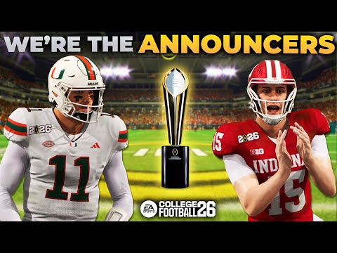 WE ANNOUNCED THE NATIONAL CHAMPIONSHIP IN CFB 26!
