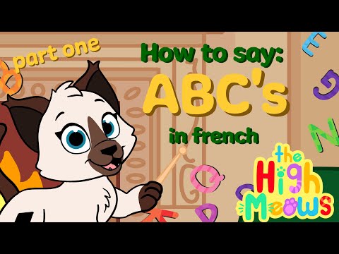 🇫🇷 Learn French Alphabet A to G with Alice the Cat | ABCs for Kids | French Pronunciation Lesson