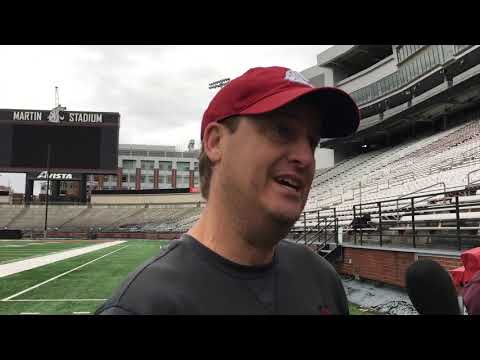 Steve Spurrier Jr. post practice 4-4