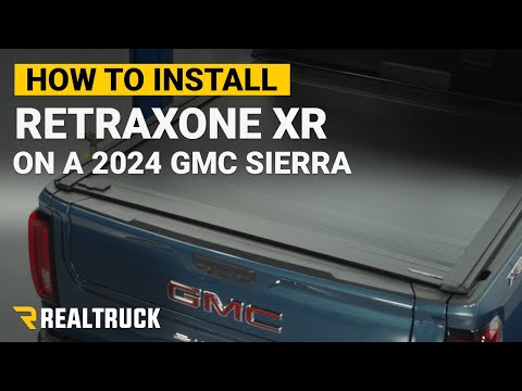 How to Install Retrax ONE Tonneau Cover on a 2024 GMC Sierra