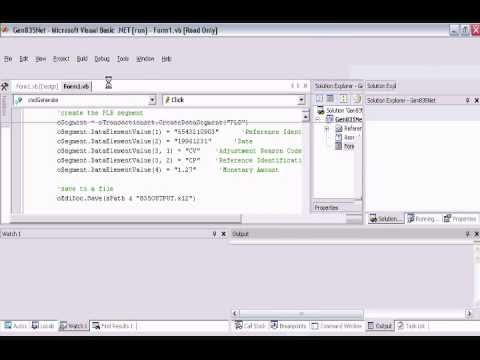 Programming An Edi Generator