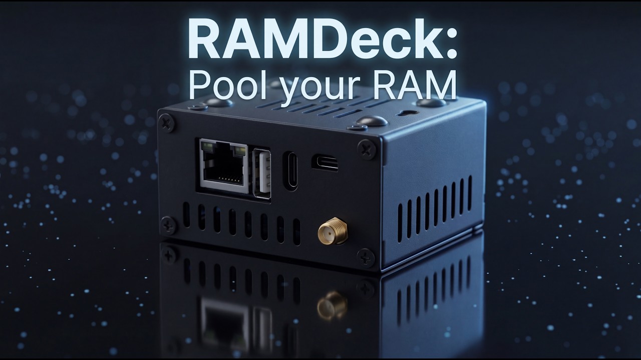 RAMDeck: The hub that pools RAM from every device you own - YouTube