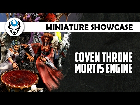 COVEN THRONE, MORTIS ENGINE - LVL 6 MINIATURE SHOWCASE 4K