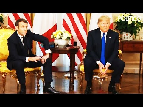 SHOCK: French President Speaks Better English Than Trump