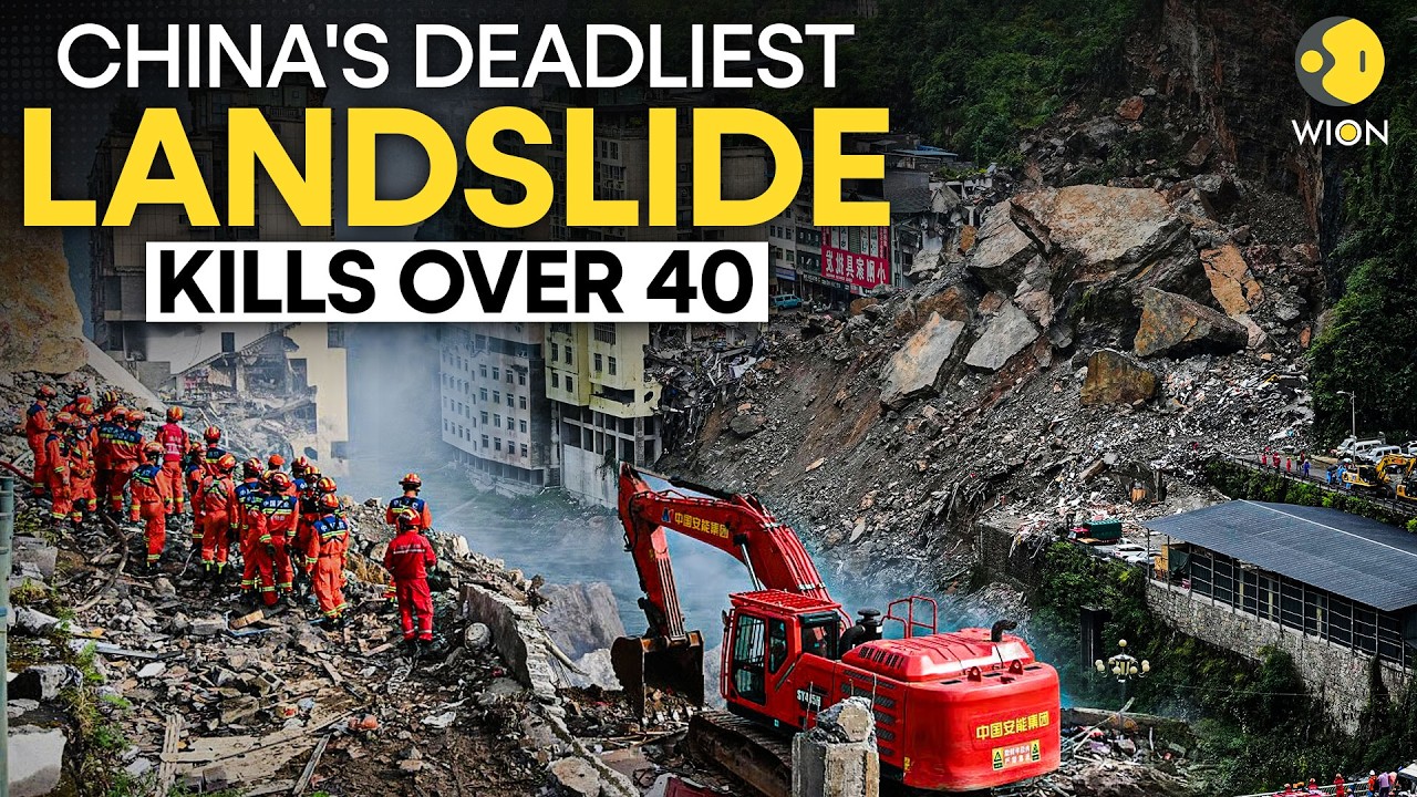 China Landslide: Deadly Landslide Leaves A Trail Of Destruction In Southwestern China |  Originals