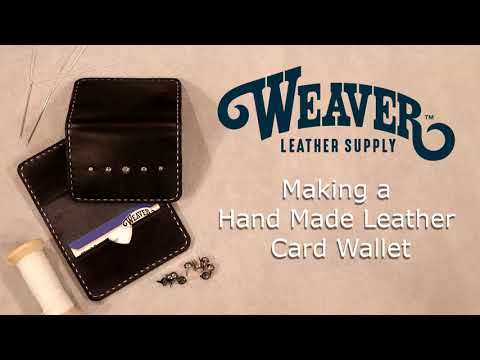 Basic Leather Card Wallet : 20 Steps (with Pictures) - Instructables