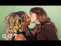 Straight Women Kiss Each Other For The First Time Cut