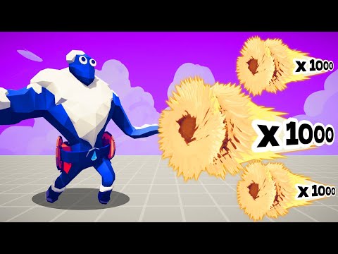 1000x OVERPOWERED RADIANT GLAIVE vs UNITS | TABS - Totally Accurate Battle Simulator