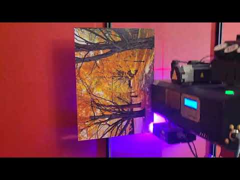 We're Not Glasslighting You! High-Precision UV Glass Printing & Scratch Test