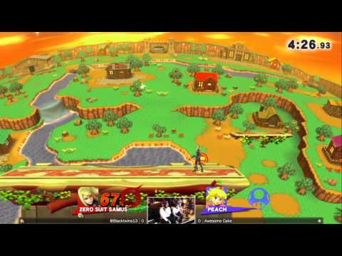 SOT SSBU Monthly - EMG | Blacktwins (Zerosuit) vs Awesome Cake (Peach) - Pools