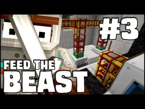 Minecraft Feed The Beast - Episode 3: Lava Power Room
