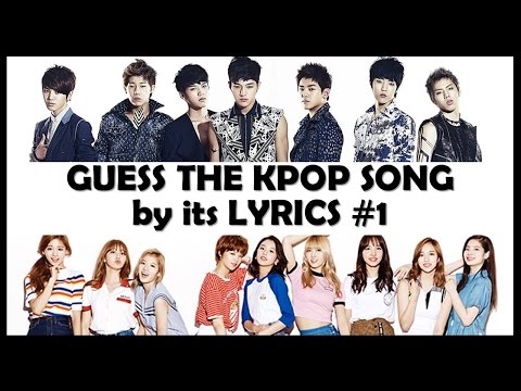 Guess the Kpop Song by its Lyrics #1 Video