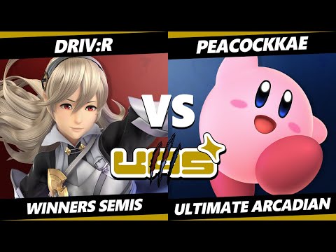 UAS: Finale TOP 8 - Driv:r (Corrin) Vs. Peacockkae (Kirby) Smash Ultimate - SSBU