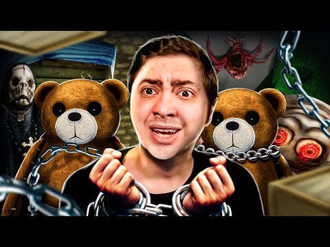 ACORRENTADOS NO BACKROOM! - CHAINED TOGETHER IN THE BACKROOMS COM OS AMIGOS