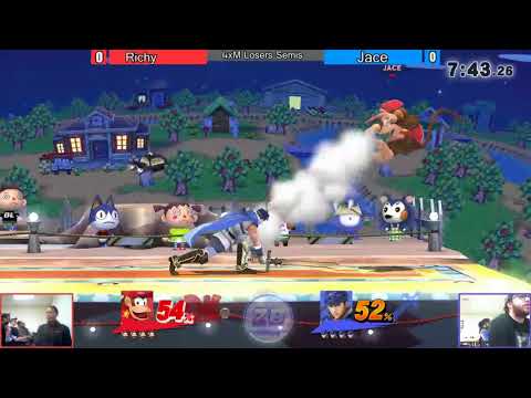 Jace vs ZB | Richy (4xM Losers Finals @ Discover Smash Practice)