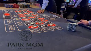 I Took $300 and Flipped It INTO?? At Park MGM Roulette Table