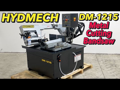 HYDMECH DM-1215 Bandsaw: Delivery & Uncrating