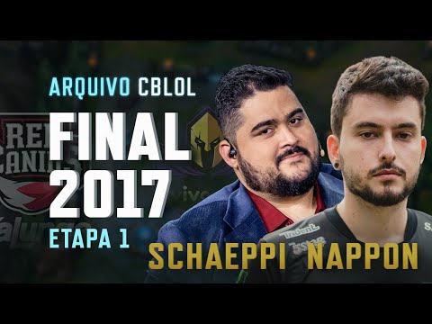 Arquivo CBLoL #2 | RED CANIDS X KEYD (FINAL 2017 - ETAPA 1)