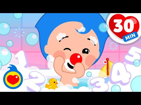 Me Voy A Bañar... 🛁 Me Voy A Dormir... 💤 Y Más Canciones Infantiles (30 Min) | Plim Plim