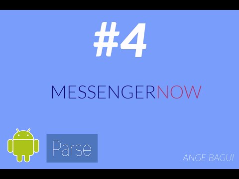 4 Créer un clone de WhatsApp avec Parse Material Design Android Inscription Connexion