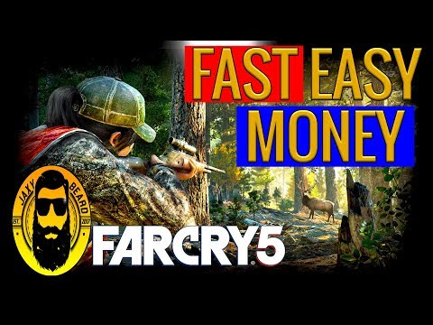 How to Make Money Fast and Easy Far Cry 5! Quickest money in game! Best Farming!