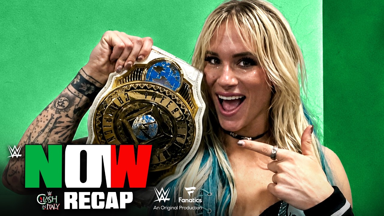FULL INTERVIEW: Sol Ruca on Women’s Intercontinental Title win | WWE Clash in Italy Recap: WWE Now