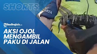 Beredar Video Aksi Mulia Mengambil Paku di Jalan Gunakan Magnet, Aksi Tersebut Tuai Pujian Warganet