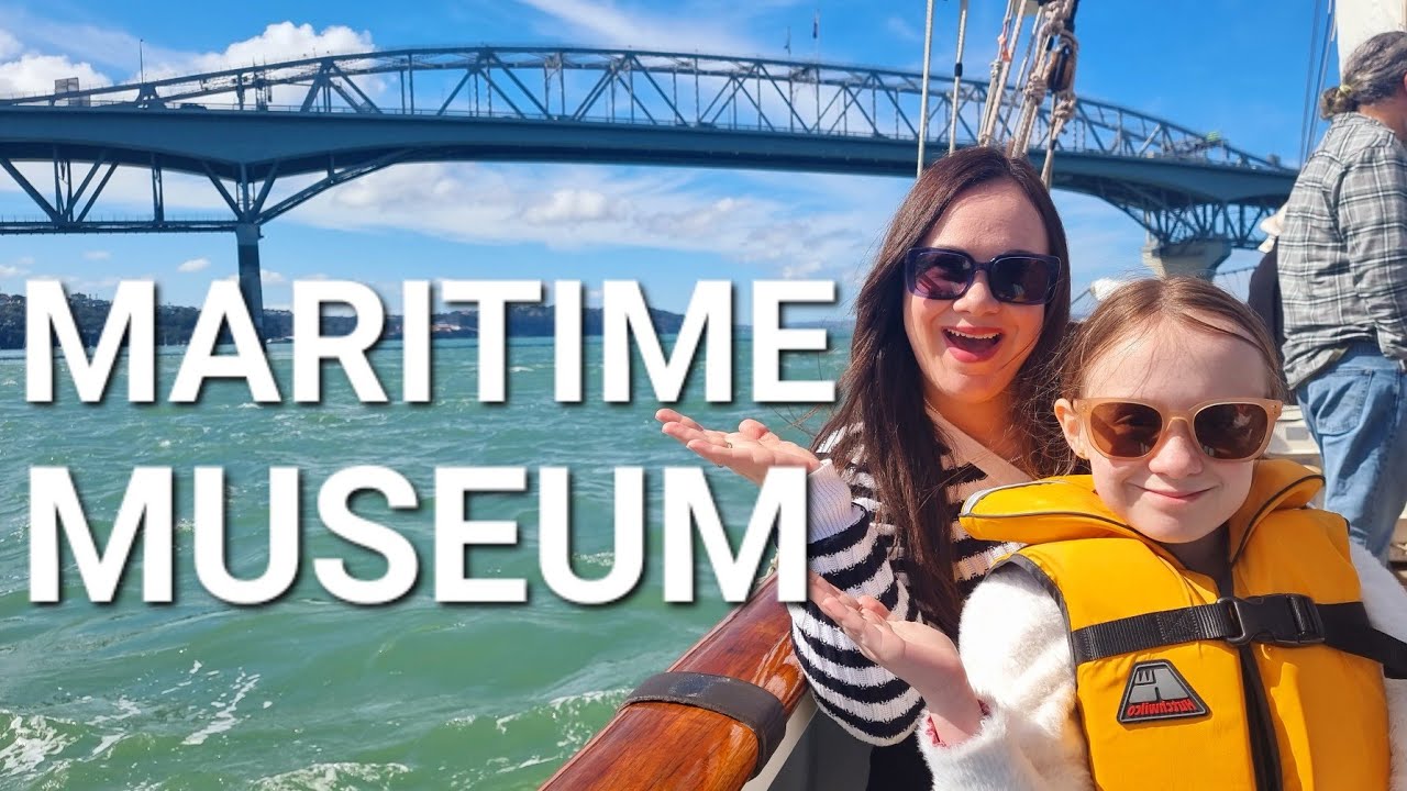 Join a family on a captivating visit to New Zealand Maritime Museum.