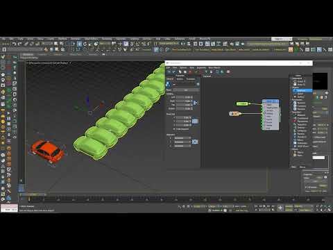 3DS Max - RailClone - How To Distribute Groups