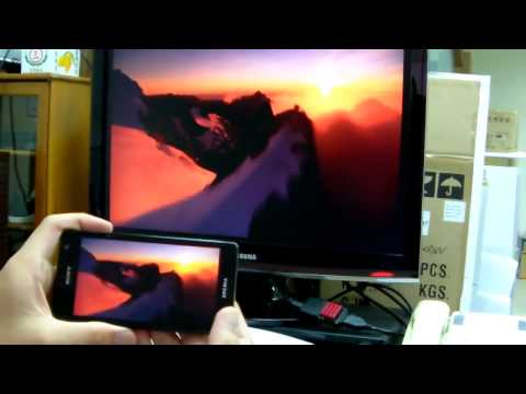 TEKXON Wi-Fi Display Dongle Miracast Mode (Sony Xperia TX)