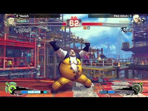 USF4 @ NLBC #137 PAG Glitch vs Sketch [720p/60fps]